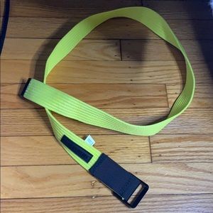 NEON GREEN AMERICAN EAGLE BELT
